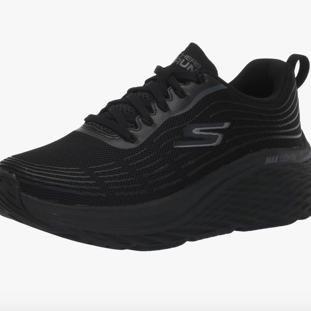 Skechers Women's Black and Gray Sneakers